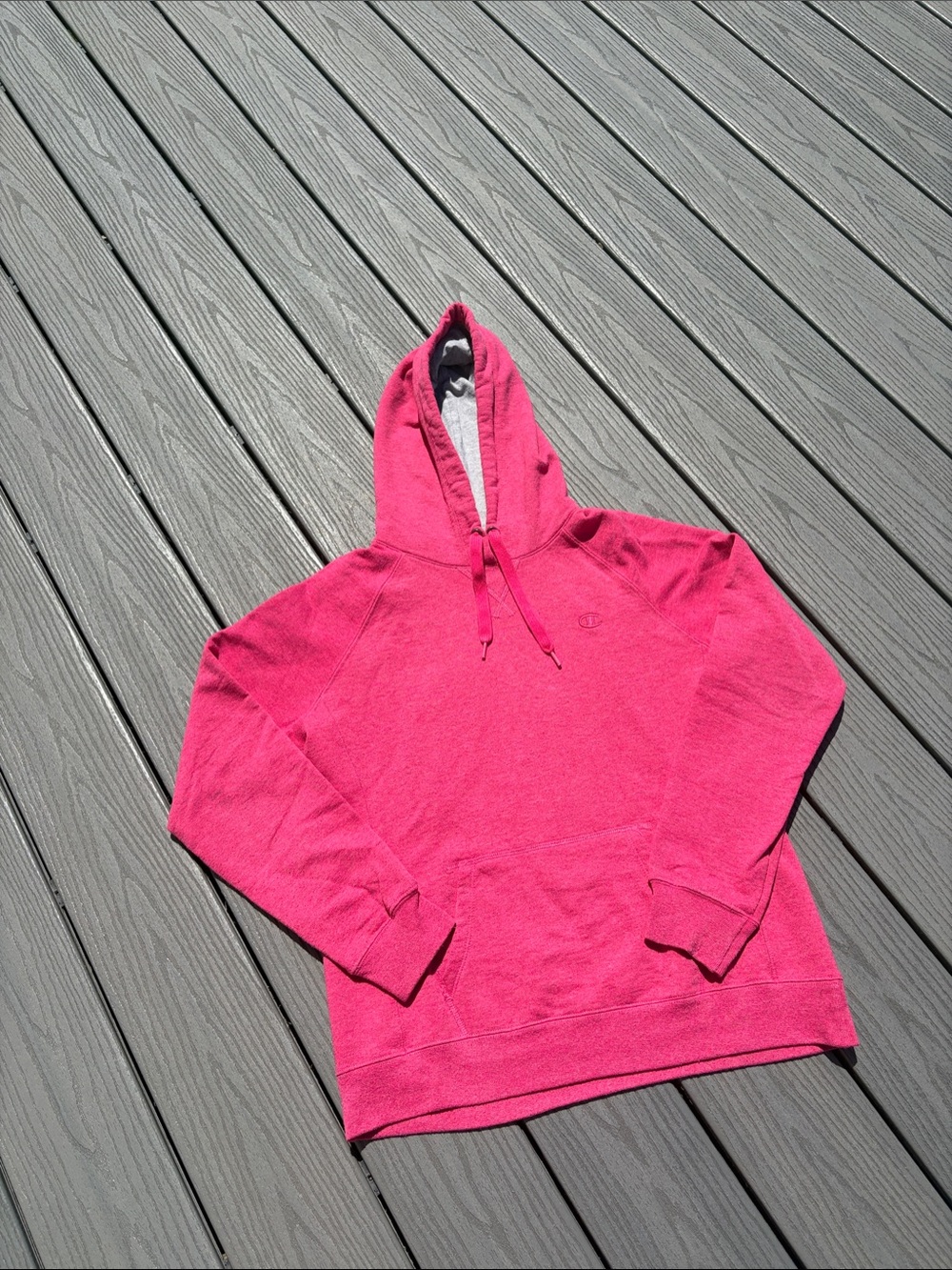 Champion Bright Pink Hoodie